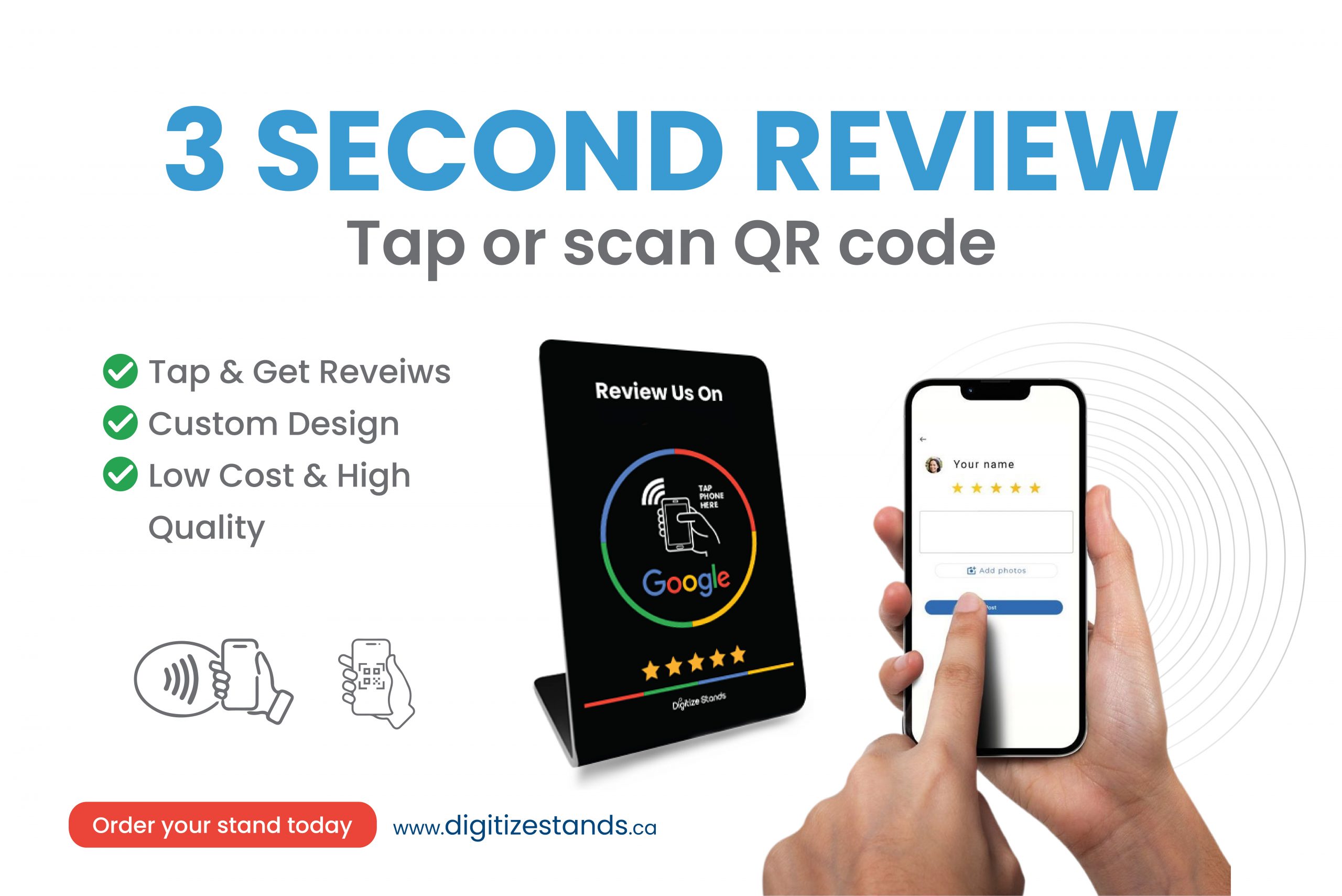 Boost Your Online Reputation: The Power of Google Review Stands for Edmonton Businesses